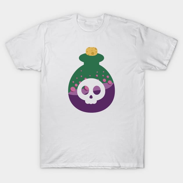 Cute Poison Bottle T-Shirt by PsychicCat